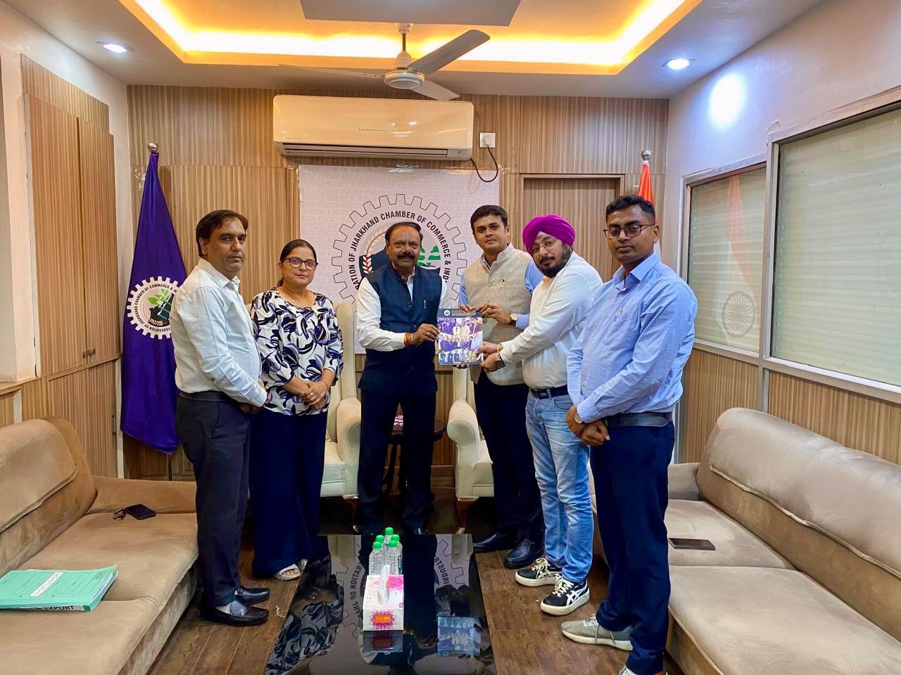 झारखण्ड के आयात-निर्यात को बढ़ावा देने पर फेडरेशन चैम्बर और विदेश मंत्रालय के वरिष्ठ अधिकारी के बीच चर्चा