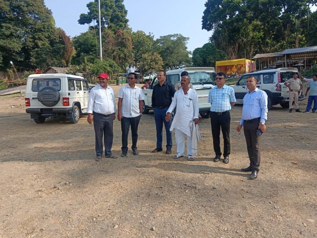 छठ महापर्व को लेकर प्रशासन सक्रिय — उपविकास आयुक्त के नेतृत्व में जिला स्तरीय टीम ने किया छठ घाटों का निरीक्षण