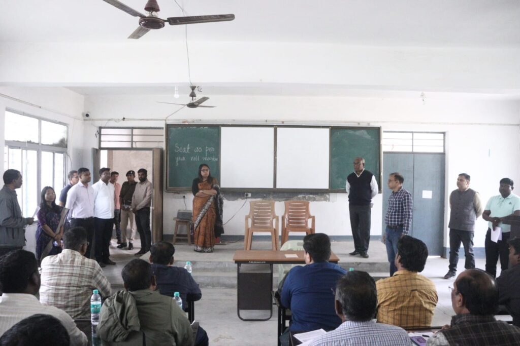 नगरपालिका आम निर्वाचन, 2026 को लेकर गोड्डा कॉलेज गोड्डा में काउंटिंग कर्मियों का द्वितीय प्रशिक्षण कार्यक्रम संपन्न।