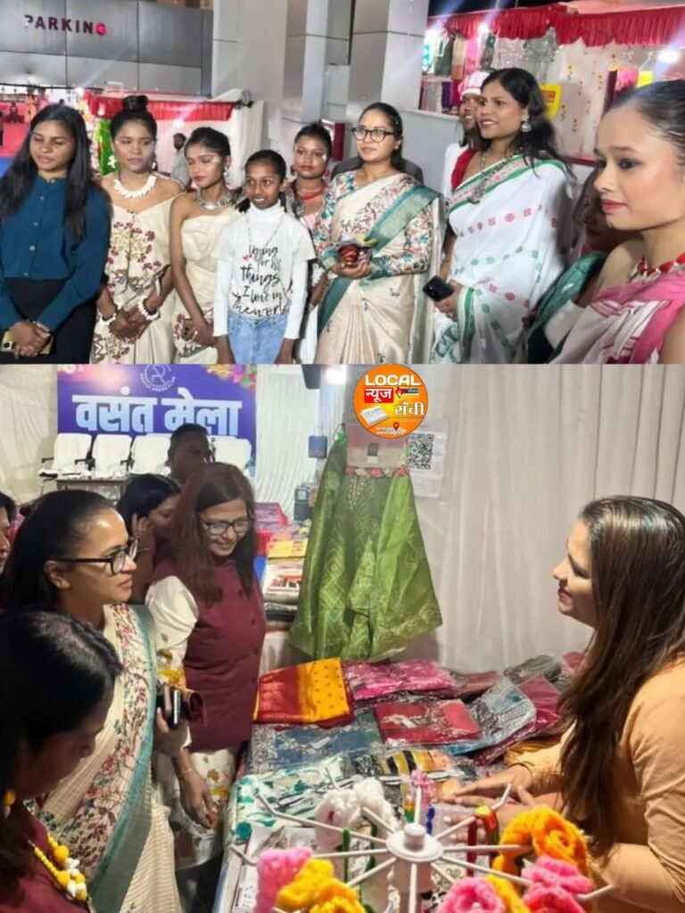 रांची प्रेस क्लब में वसंत मेला का आगाज़, महिला उद्यमिता को मिला नया मंच