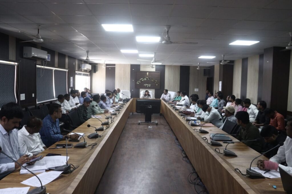 HPV टीकाकरण को सफलतापूर्वक संचालित करने हेतु जिला स्तरीय टास्क फोर्स की बैठक संपन्न